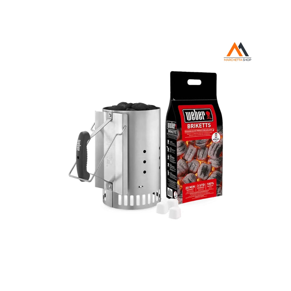 SET ACCENSIONE BARBECUE set 3 pezzi