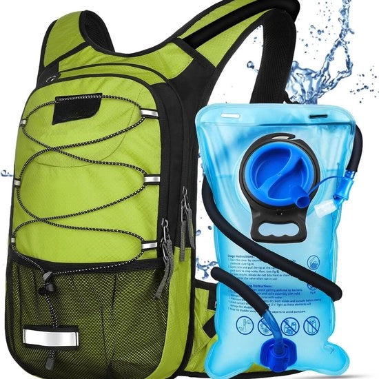 Borsa da Camel per l'Idratazione - Zaino per Escursioni - Per Campeggio, Ciclismo e Escursioni - Outdoor - Zaino per l'Idratazione
