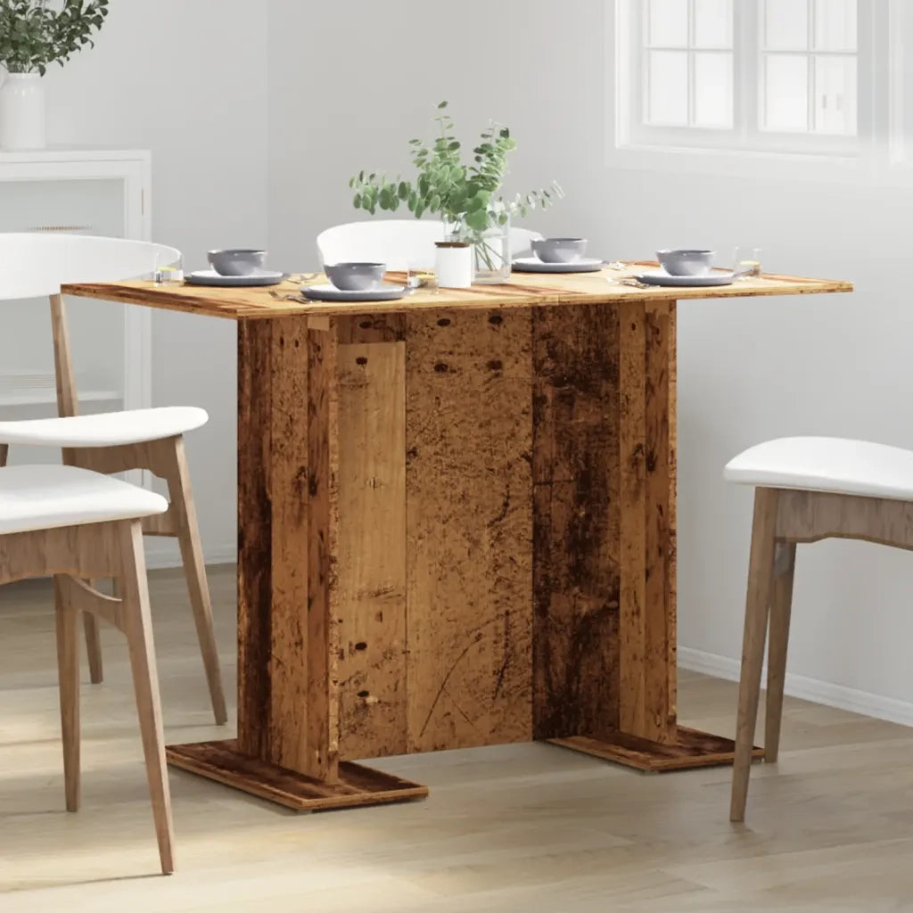 Tavolo da Pranzo | Tavolo da cucina Legno Antico 110x60x75 cm in Legno Multistrato