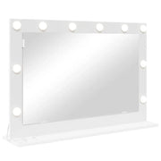 Specchio da Vanit¨¤ Rettangolare Bianco 80 x 15 x 18 cm