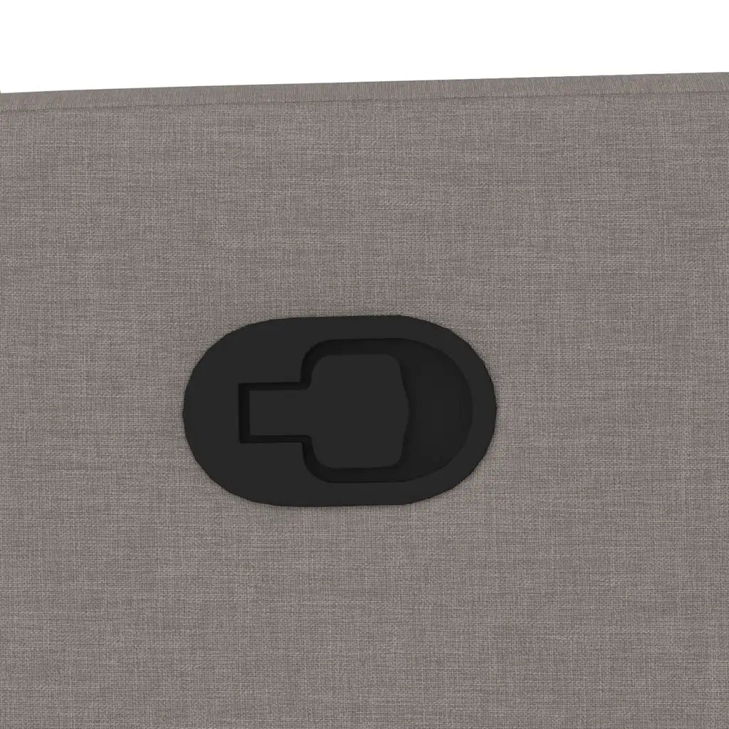 Poltrona Massaggiante | Sedia Relax Reclinabile Tortora in Tessuto