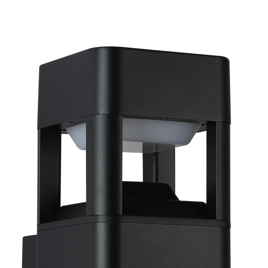 Applique esterno Italux NUTRI LED 10W 3000K nero IP54