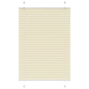 Tenda Plissettata Crema 90x100 cm Larghezza Tessuto 89,4 cm