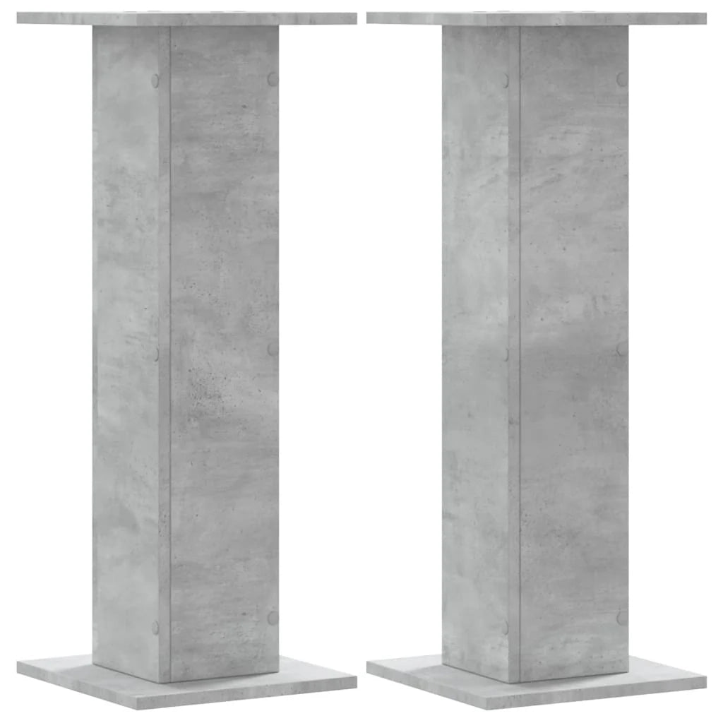 Portavasi mobili per fiori set da 2 legno ingegnerizzato grigio 02_0045339