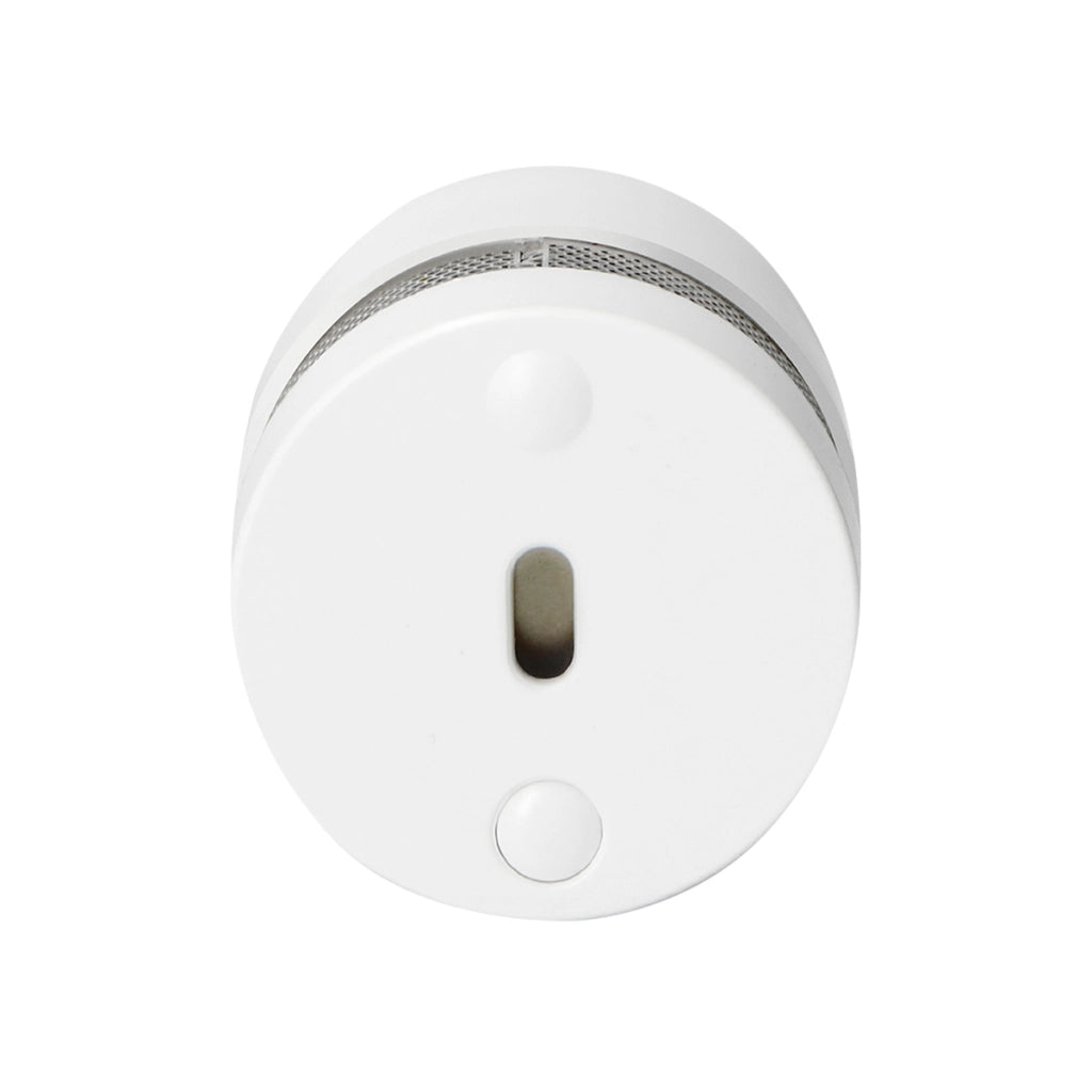 Mini Rilevatore di Fumo Ottico da 85 dB Batteria al Litio CR123A 10 anni EN14604 Bianco Alecto