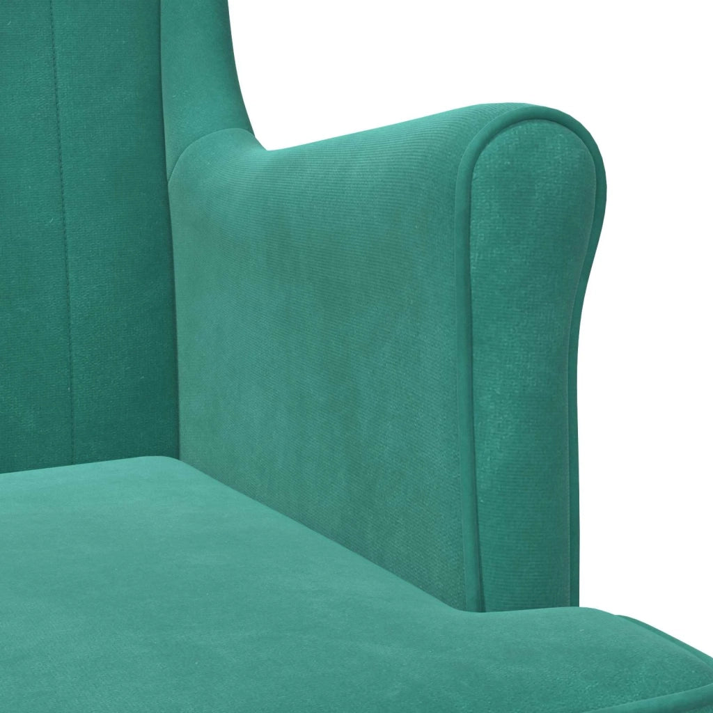 Poltrona Turchese Velluto 42029947