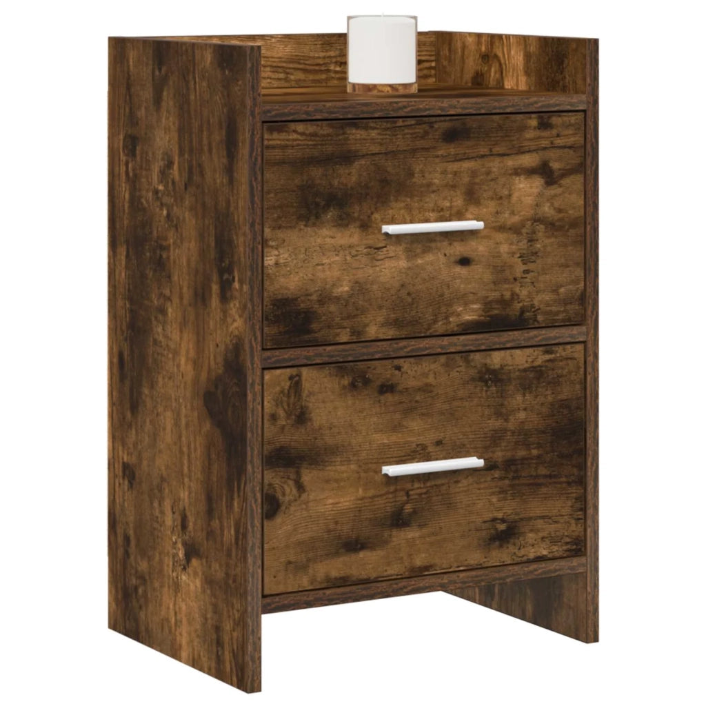 Comodini Rovere Fumo 40 x 30 x 60 cm Legno ingegnerizzato 8010971