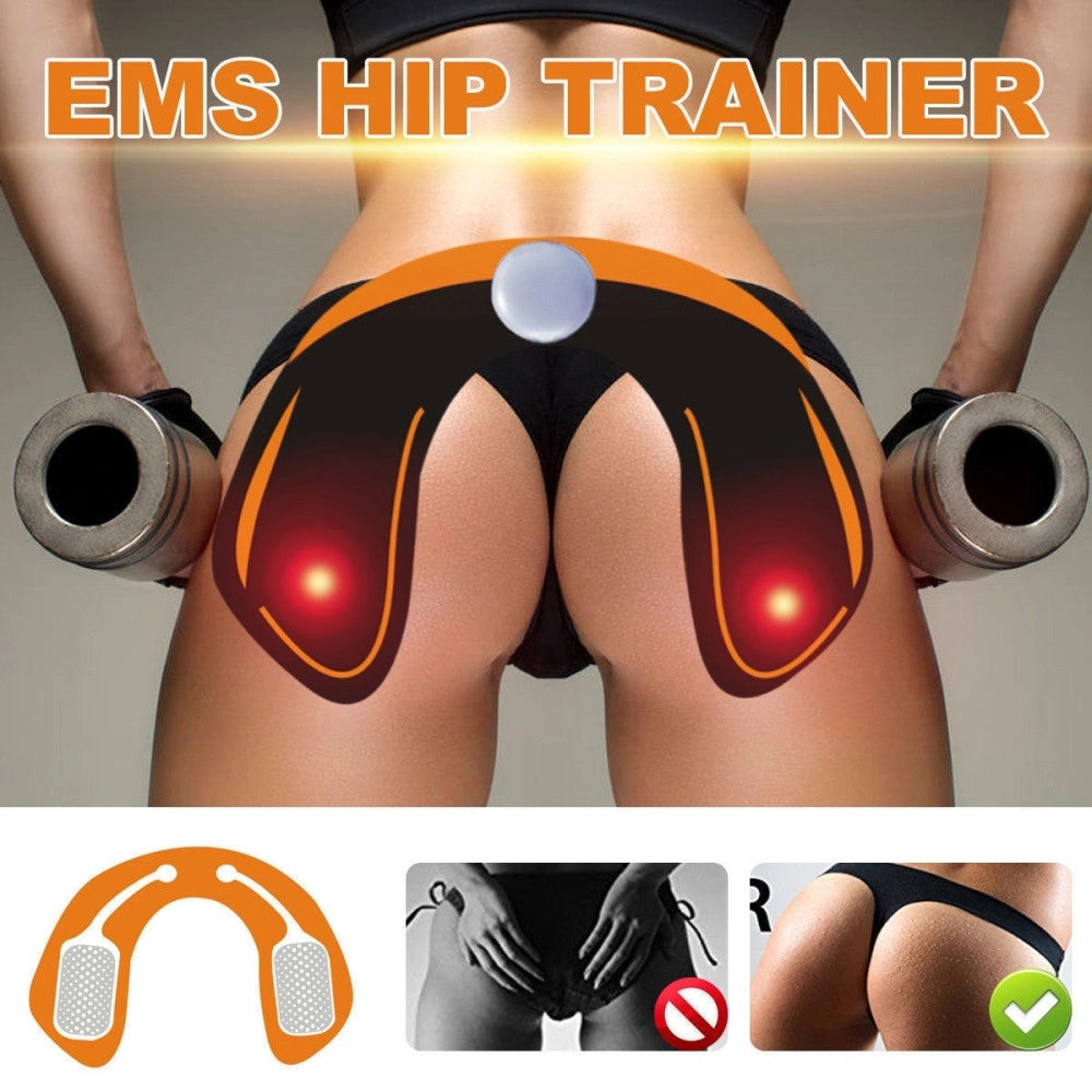 Trade Shop - Ems Elettrostimolatore Modellante Glutei Fianchi Vibrante Corpo Rassoda Anca -