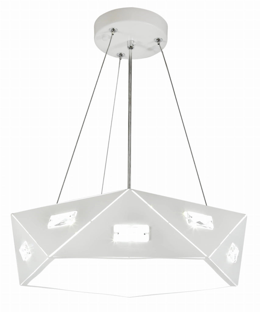 Lampadario Candellux Nemezis 31-59147 bianco 3xG9 42cm