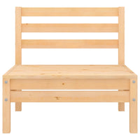 Set Divani da Giardino 3 pz in Legno Massello di Pino cod mxl 37043