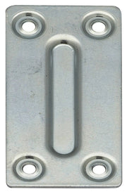 PIASTRINA RETTANGOLARE 4 FORI ZINCATA 70X1X35 MM- 100,0 pz