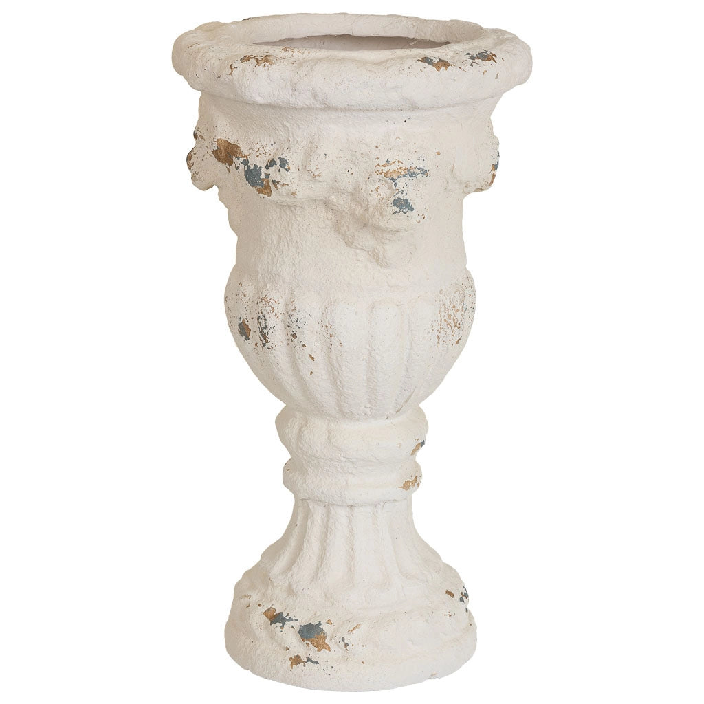 Vaso in magnesio bianco 29x29x50h