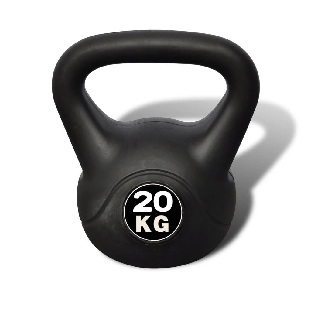 Esercizi di sollevamento pesi con manubri Kettlebell in palestra da 20 kg 02_0001396