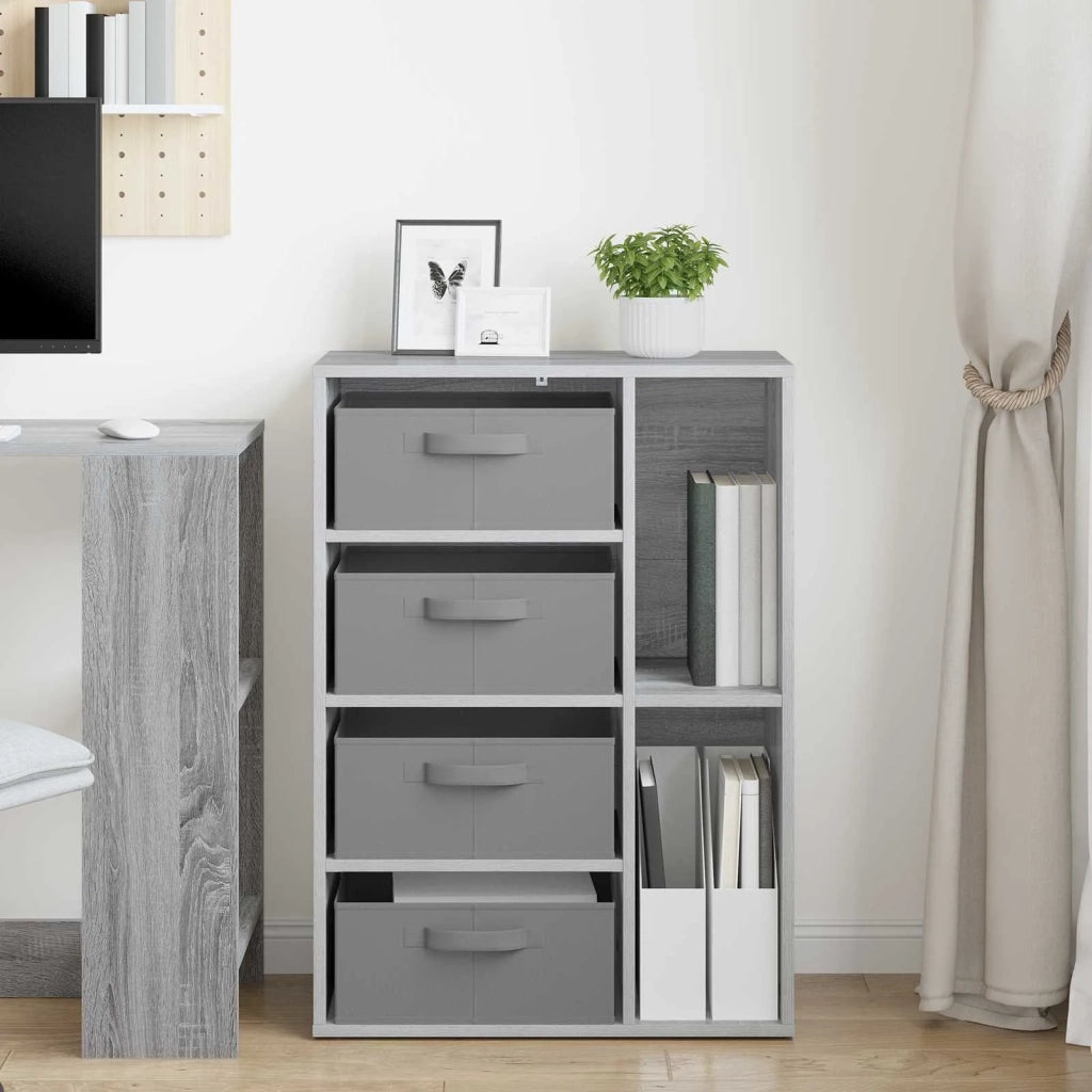 Credenza con cassetto Grigio Sonoma 60 x 33,5 x 84 cm