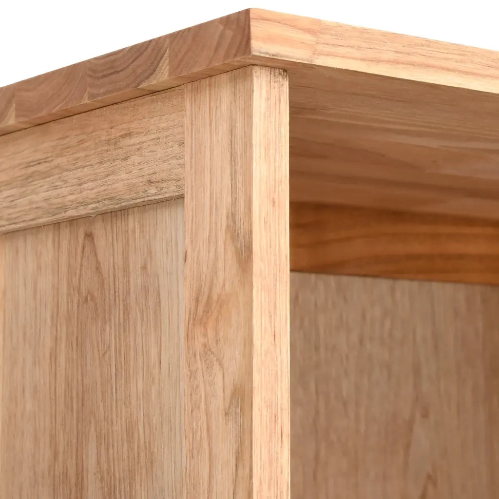 Armadietto da Bagno | Armadio da bagno 42x29x182 cm in Legno Massello di Noce