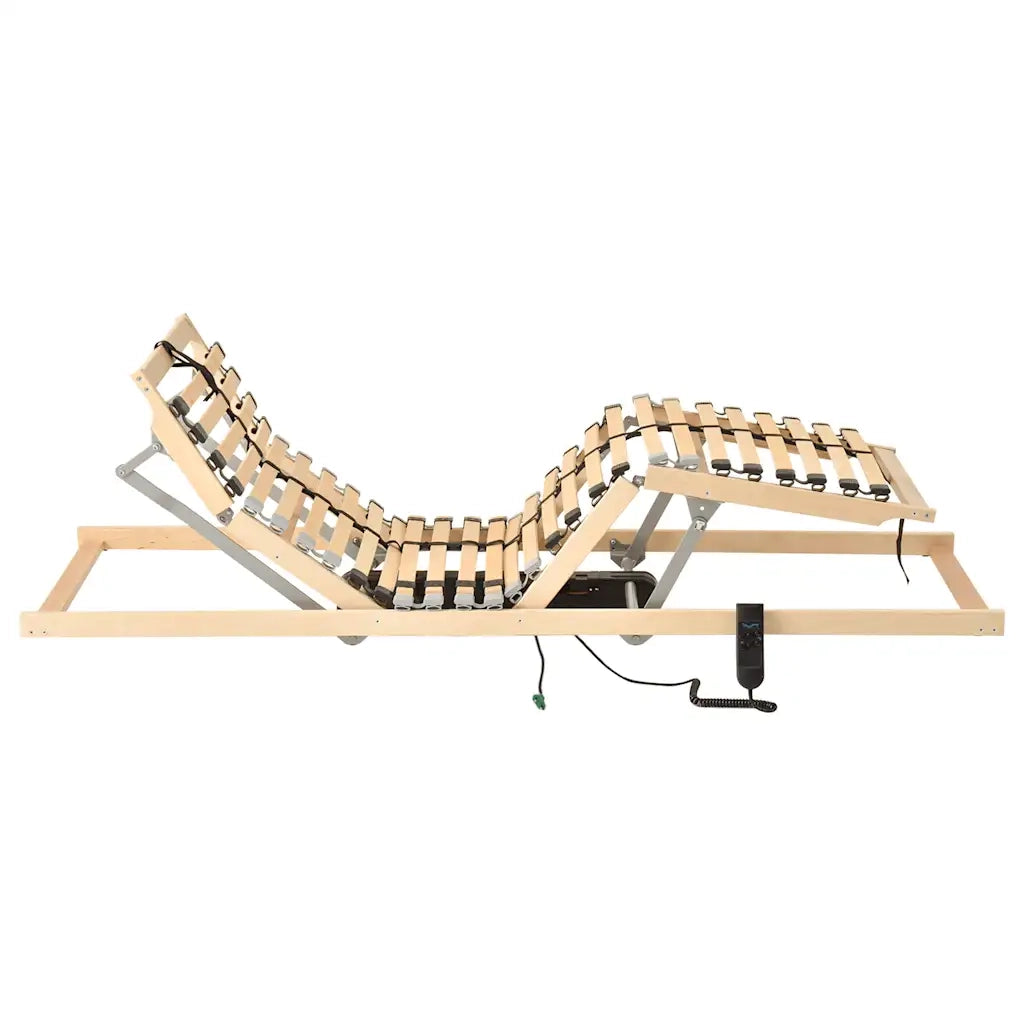 Letto con Telaio a Doghe Elettrico 28 Doghe 7 Zone 70x200 cm 321822