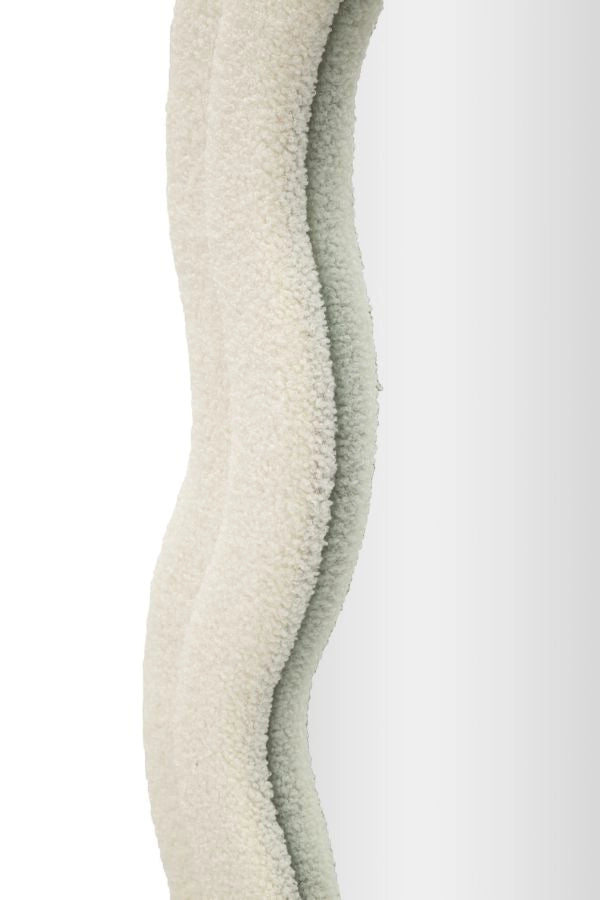 SPECCHIO DA MURO TEDDY CREMA CM 60X4X160