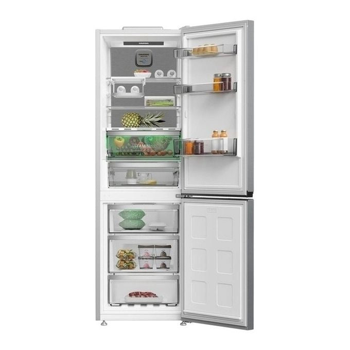 Grundig GQN21235GBN Frigorifero 4 Porte 572L H 182 cm Total No Frost FullFresh+ IonFresh Classe F 39 dB Vetro Nero