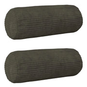 Federa 2 pcs HEERLEN Antracite Ø 15 x 40 cm corduroy 923253