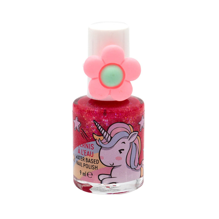 Box 3 Smalti Unicorno per Bambini a Base d’Acqua 9 ml Profumazione Rosa