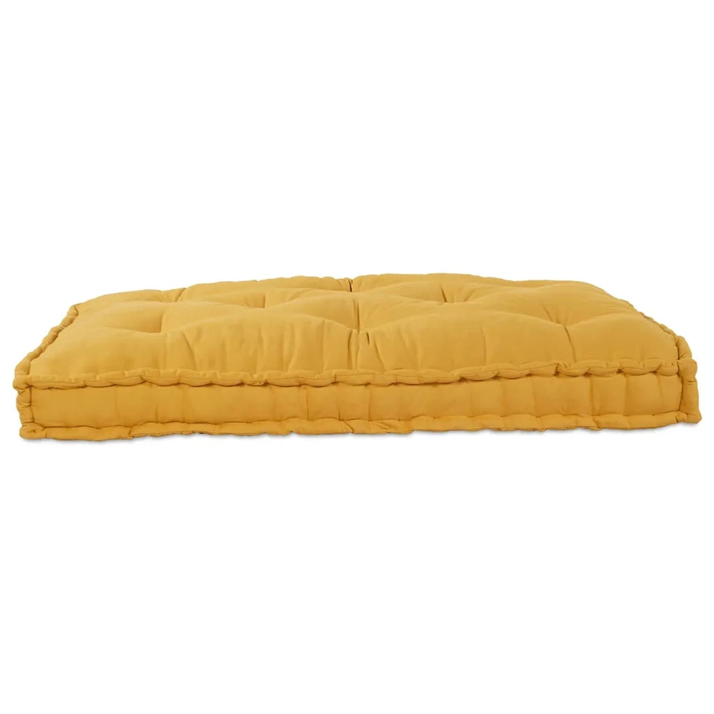 Cuscino per sedie | Cuscino per Divano Pallet Giallo 120 x 80 x 12 cm Tessuto