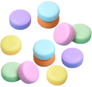 Scatola per Macaron 12 pezzi - Contenitori mini per cosmetici - 10 g di contenuto - Contenitore per lozioni in PP - 4,5 x 4,5 x 2,2 cm - Soluzione creativa per la conservazione