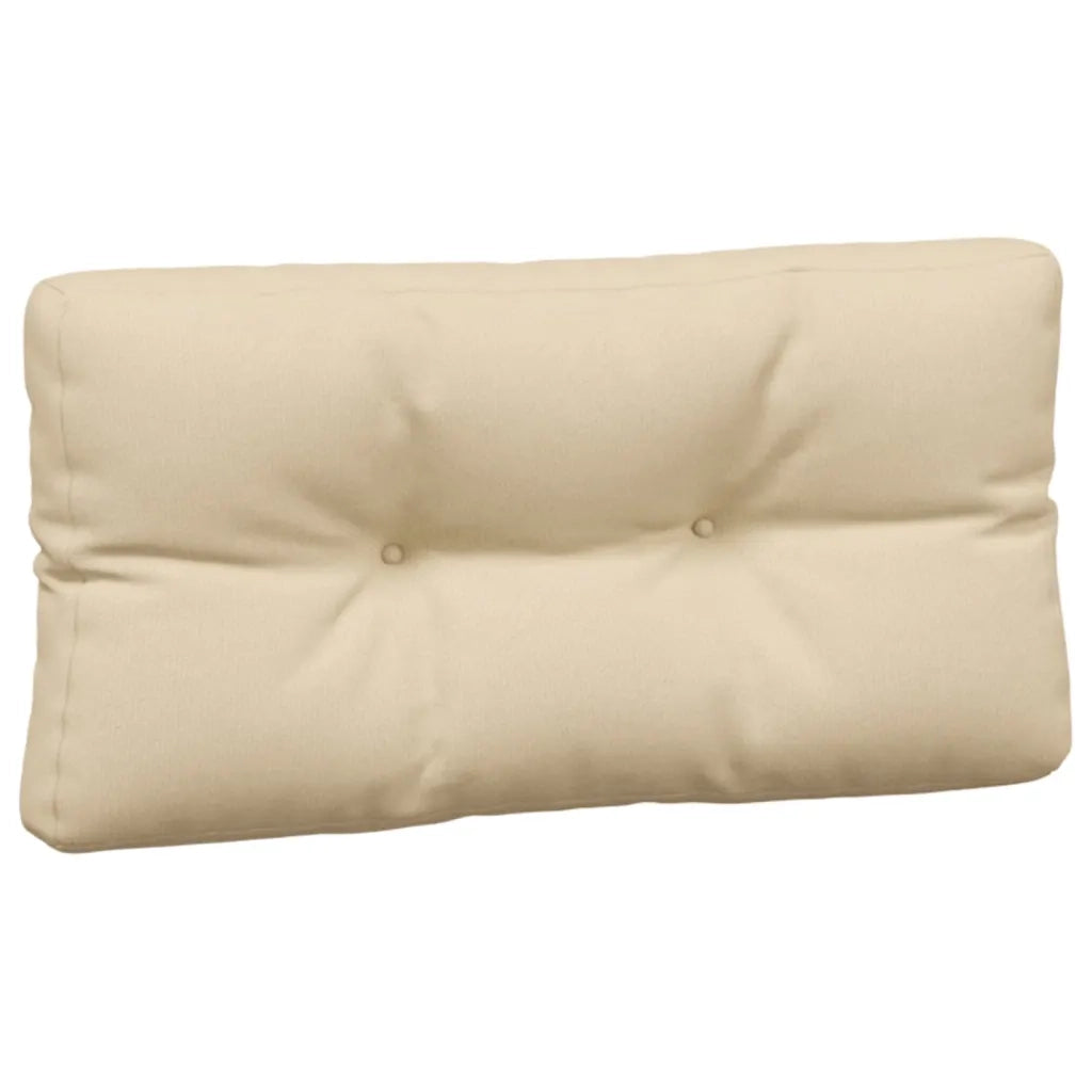 vidaXL Cuscini per Pallet 5 pz Beige in Tessuto