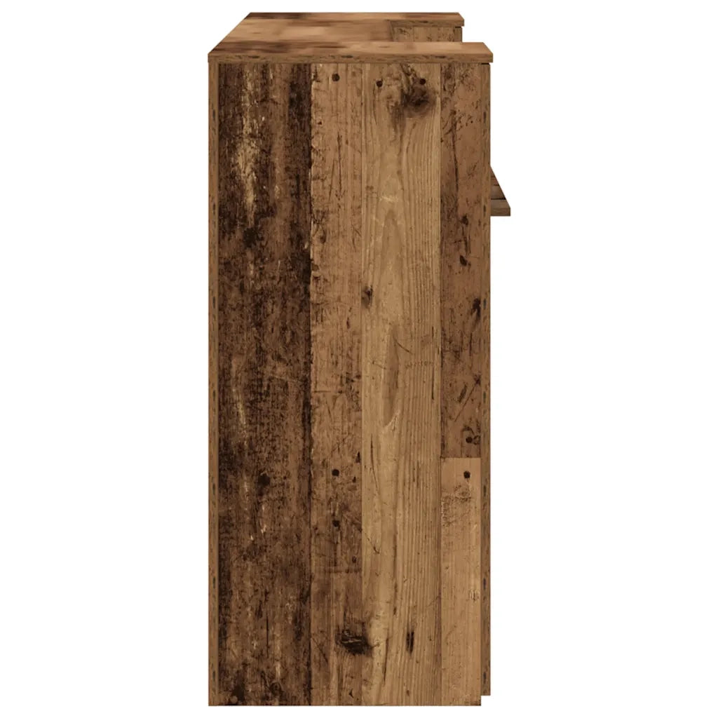 Banco Reception Legno Antico 180x50x103,5 cm Legno Multistrato 3324212