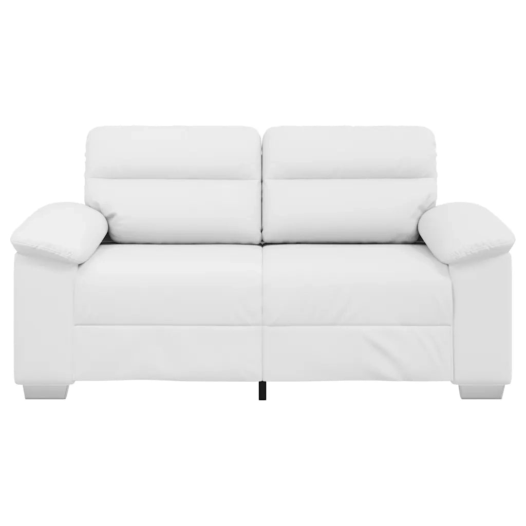 Divano a 2 posti Bianco in Similpelle 160x81x84 cm 4105338
