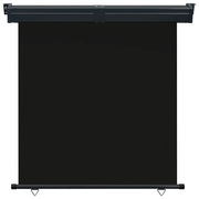 Tendalino Laterale per Balcone 175x250 cm Nero 48436