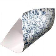 DOMUS - Paraschizzi da cucina in PVC flessibile - Misura 120x60cm spessore 3mm Colore: Blu