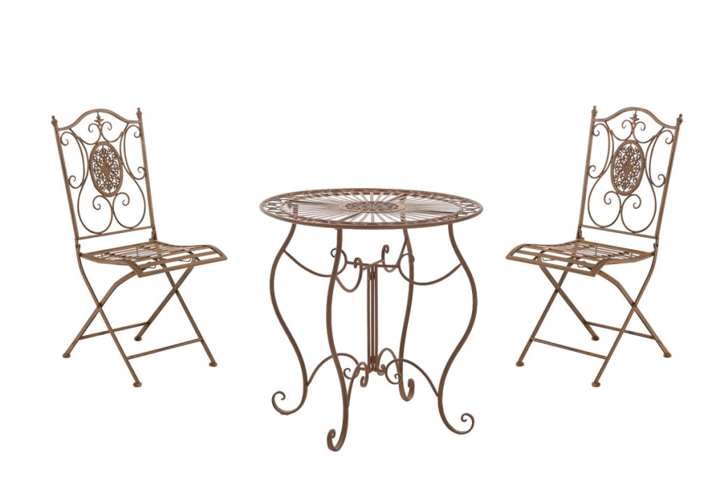 Set Mobili da Giardino Aldeano antico marrone