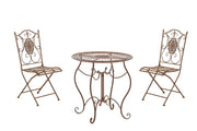 Set Mobili da Giardino Aldeano antico marrone