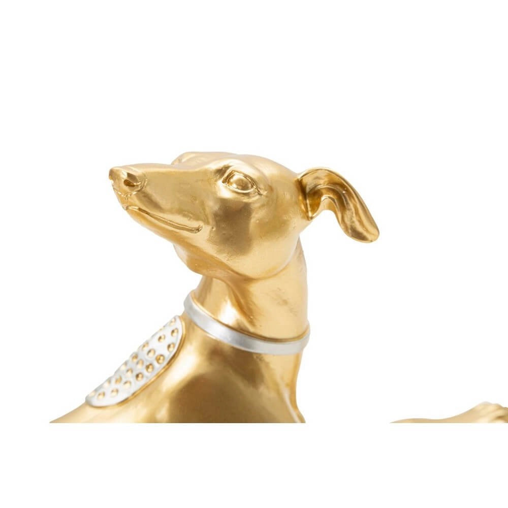 Statua cane sdraiato cm 32,2X9,5X18,3 - SDRAX