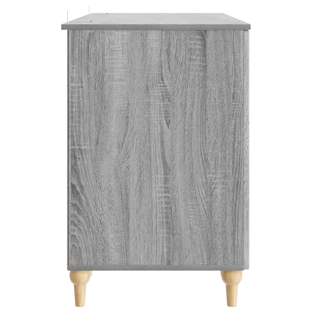 Scrivania Grigio Sonoma 142,5 x 50 x 75 cm Legno ingegnerizzato 3414582