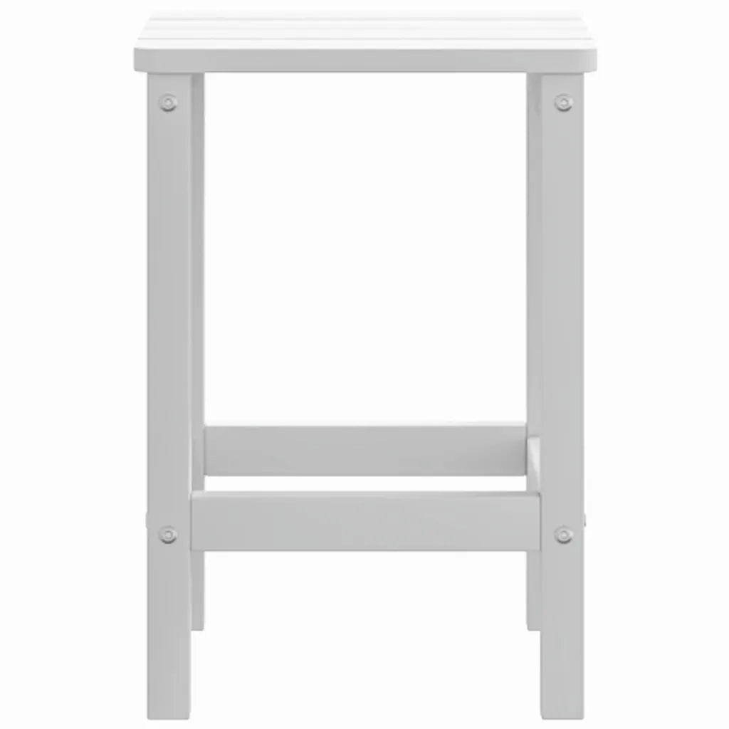 Tavolo da Giardino Adirondack Bianco 38x38x46 cm HDPE 318641