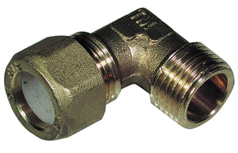 GOMITO MASCHIO PER RAME CON OGIVA TEFLON TIEMME- 3/4 x 18R- TIEMM- pezzi 1