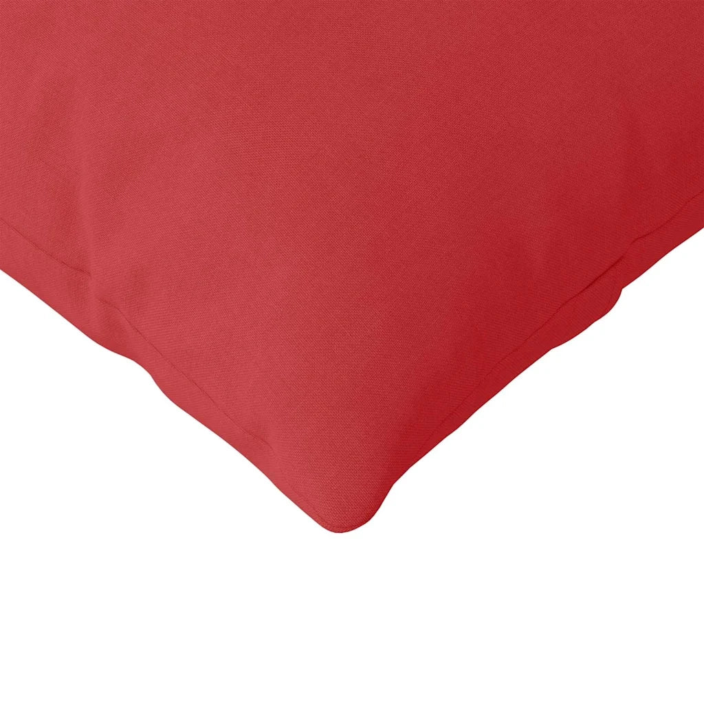 Cuscini da Divano 2 pcs Rosso 200 x 40 cm Tessuto
