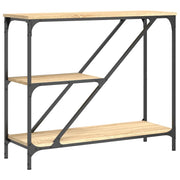 Tavolino Consolle | Tavolo d'Ingresso Rovere Sonoma 88,5x30x75 cm Legno Multistrato