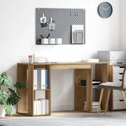 Scrivania con lo scaffale Rovere artigianale 130 x 50.5 x 75 cm 869505