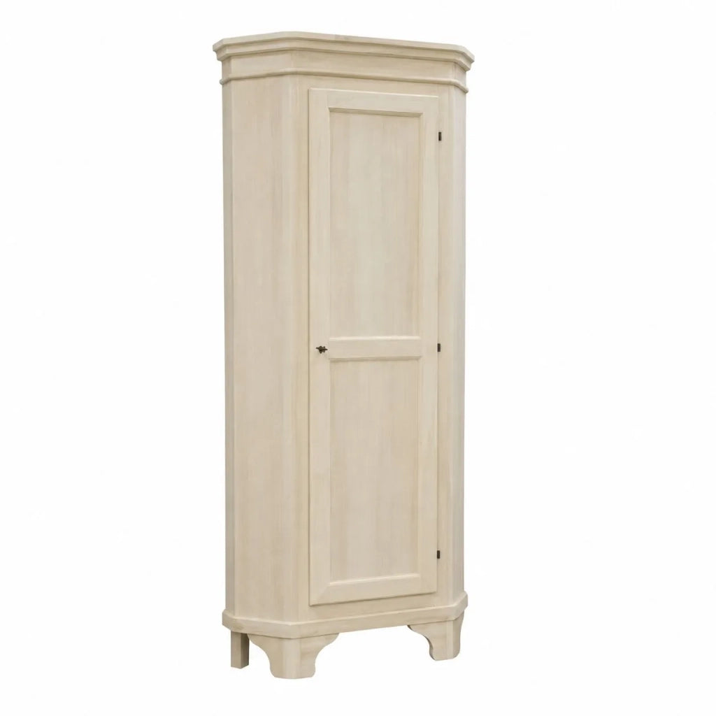 Mobile angolo cantonale classico in legno 1 porta grezzo l.58x58x83 h.198 (808) - Mobili 2G