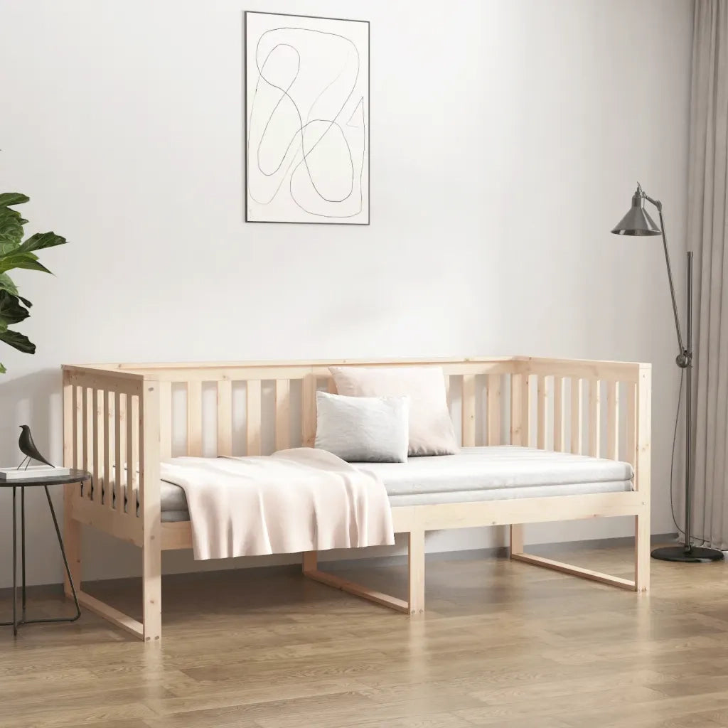Dormeuse senza Materasso 90x190 cm in Legno Massello di Pino 820881