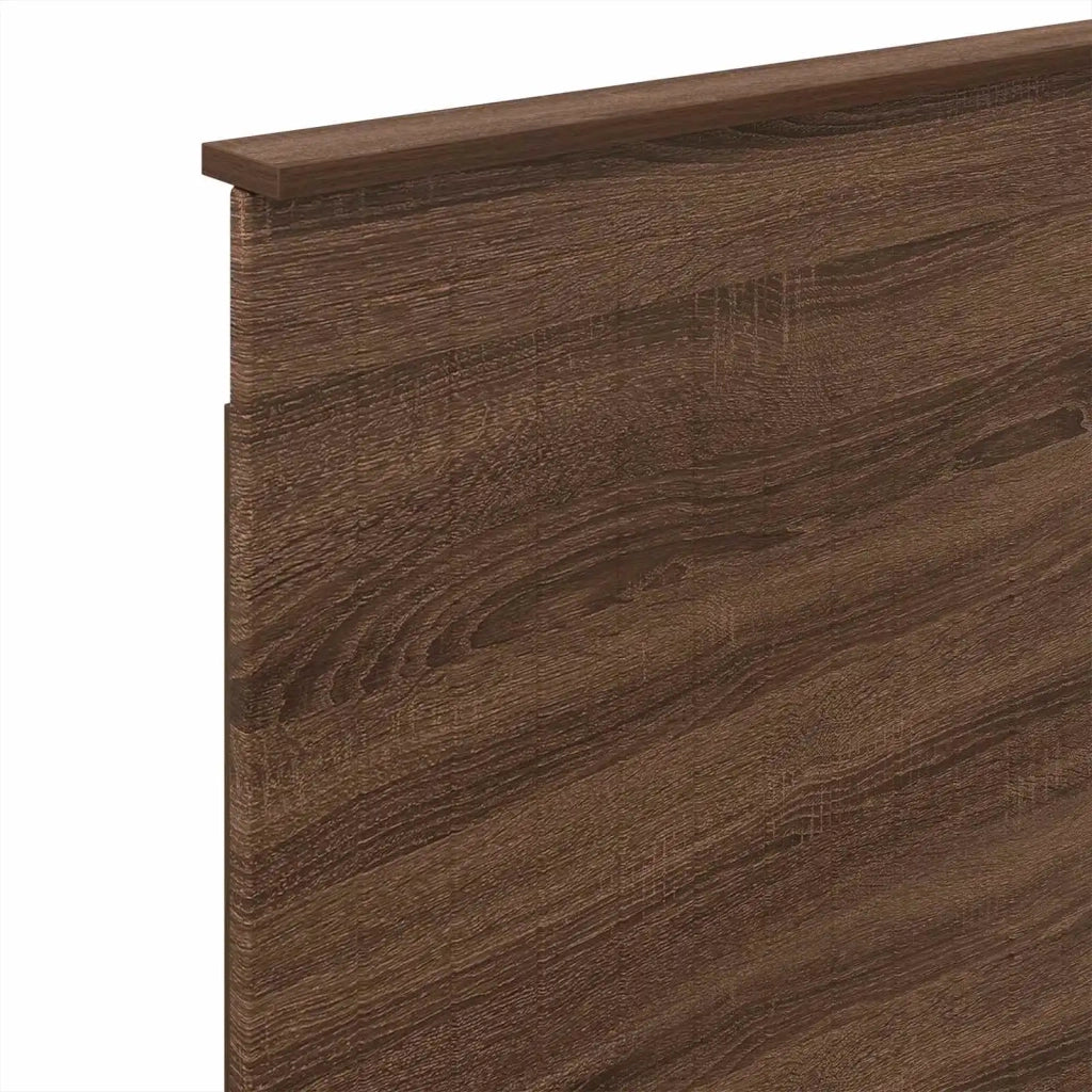 Testiera con testiera Rovere Marrone 75 cm Legno multistrato 887832