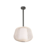 NARA M Sospensione fissa beige 1xE27