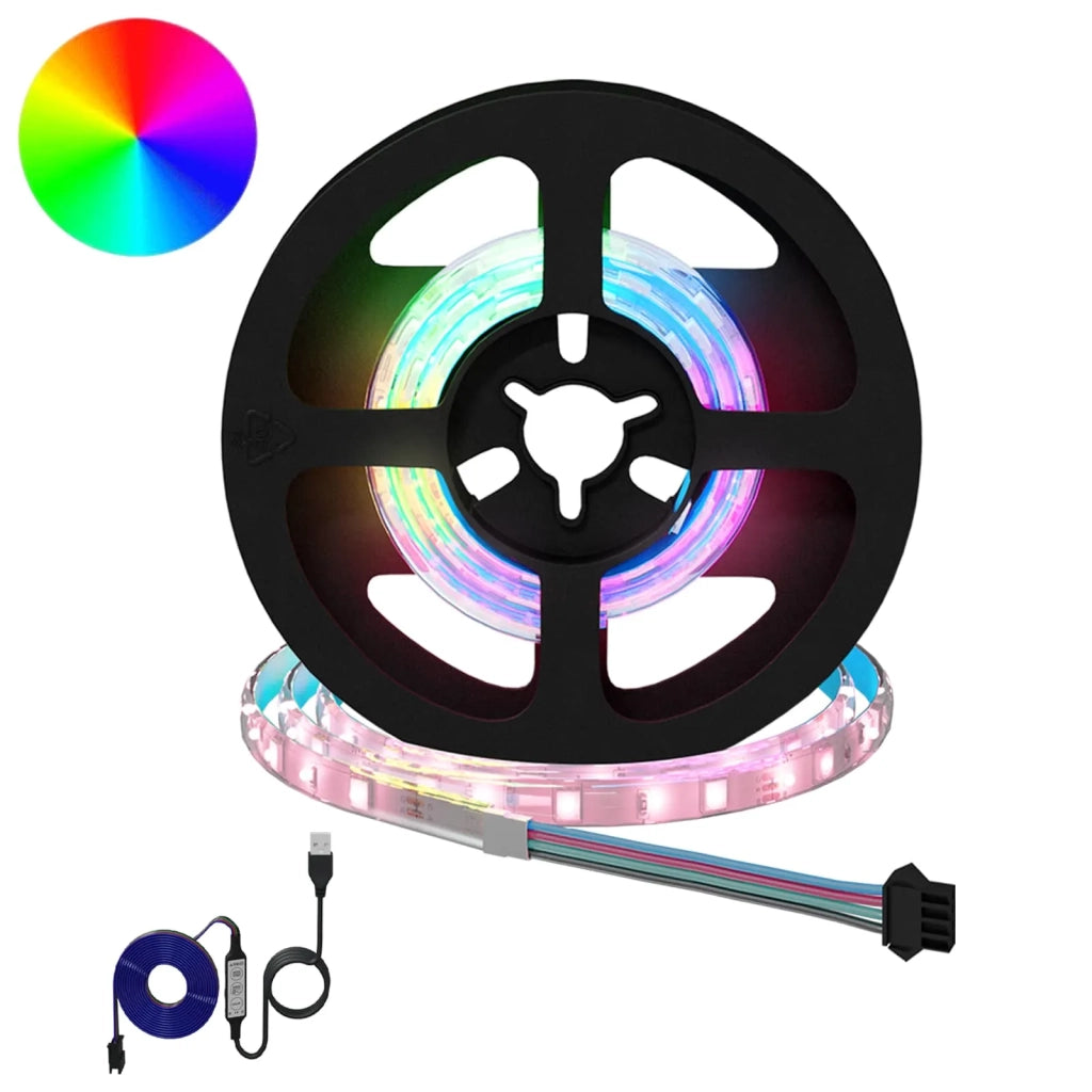 Striscia LED 2 pcs Nero e trasparente 400 mm Rame e plastica