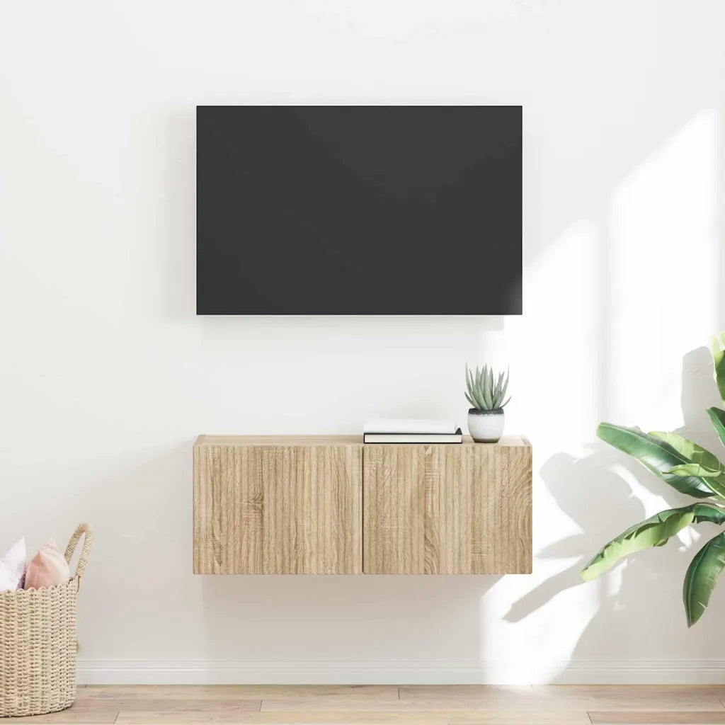 Mobile TV da parete Sonoma 78,5 x 31 x 29,5 cm 892213