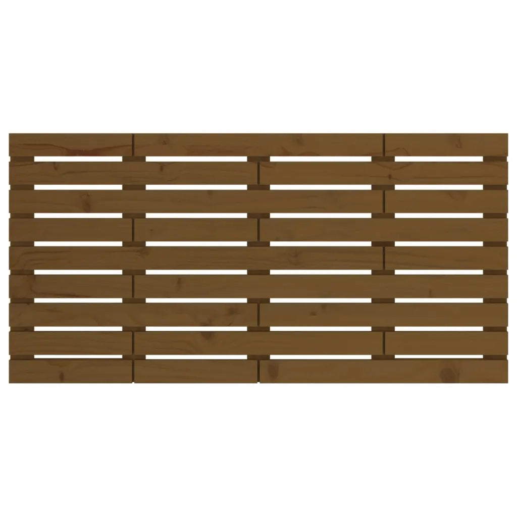 Testiera da Parete Ambra 156x3x63 cm in Legno Massello di Pino 824741