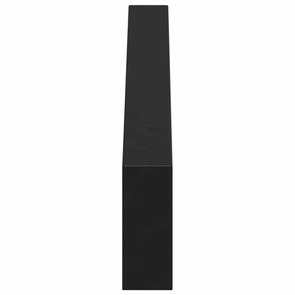 Piedini per mobili 12 pcs Nero 546 x 40,5 x 100 mm Ferro 864817