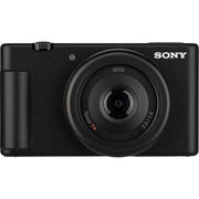 Sony Vlog camera ZV-1F di / Fotocamera digitale (schermo orientabile, video in 4K, slow motion, funzionalità per vlog) - Nera