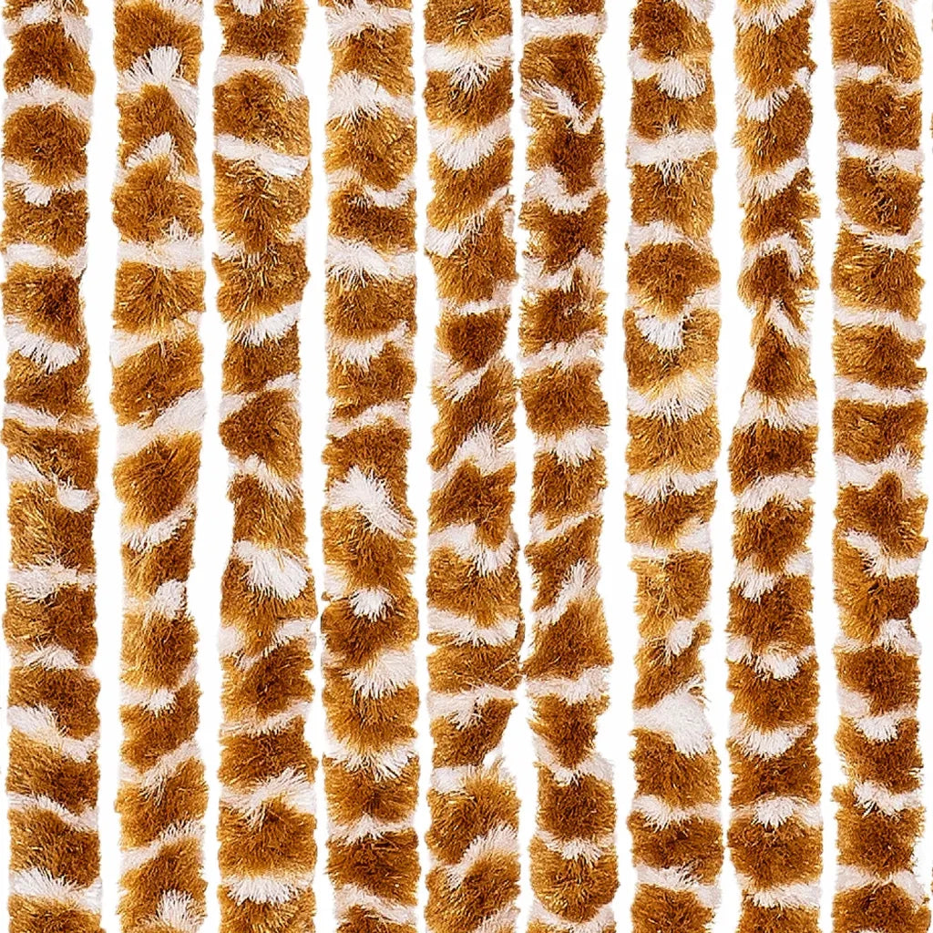 Zanzariera Ocra e Bianco 100x220 cm Ciniglia CFW1665766